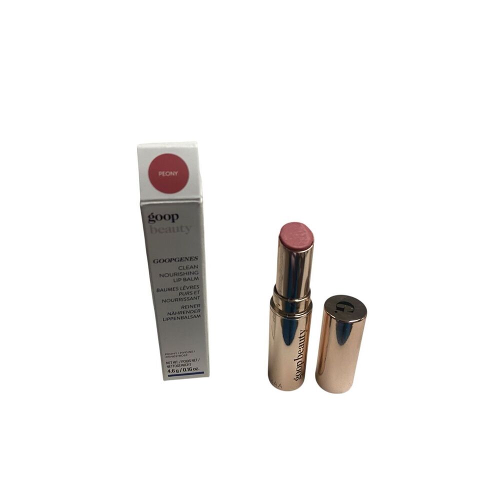 goop Beauty GOOPGENES Clean Nourishing Lip Balm –‎ Peony (READ)